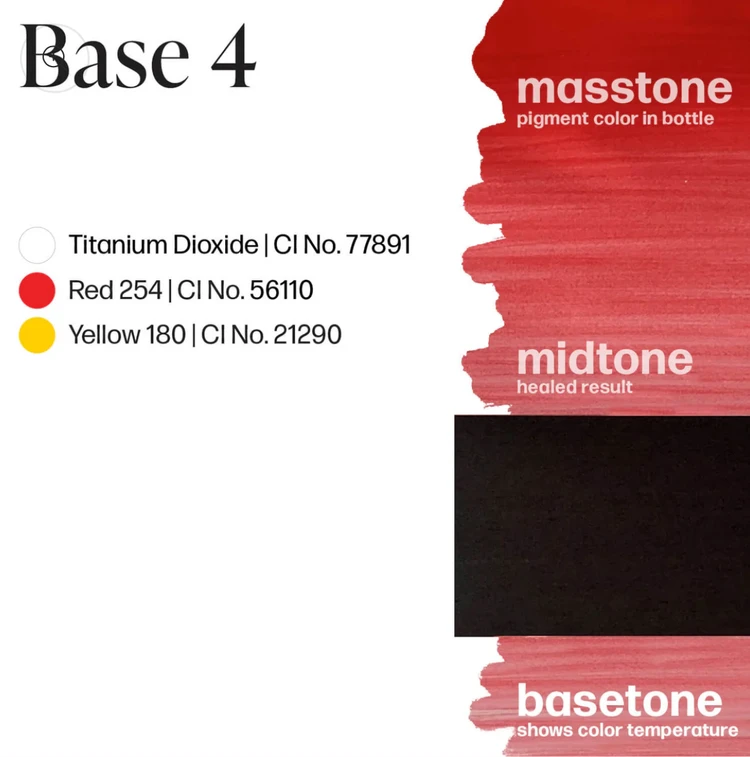 رنگ تتو پرمابلند لوکس base4